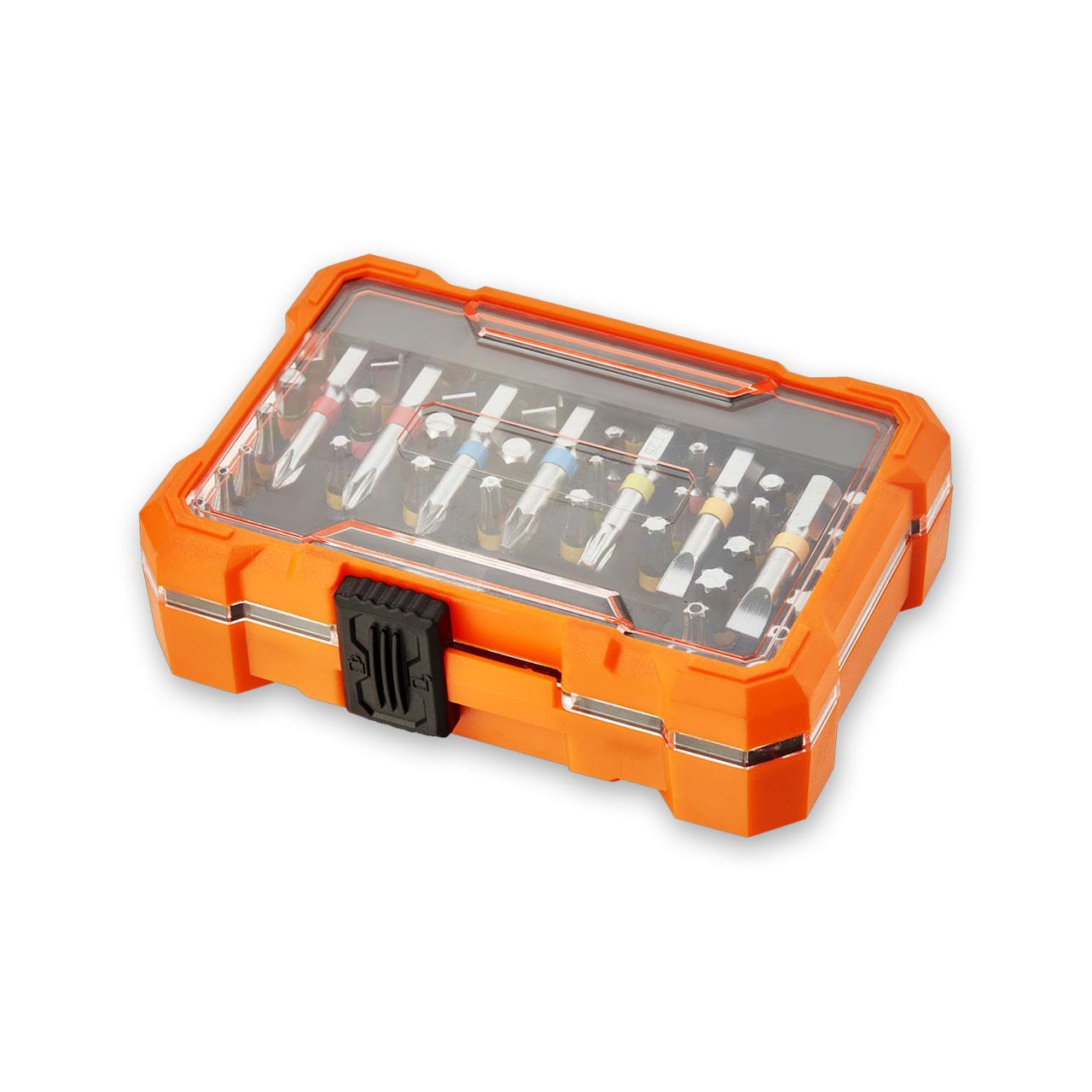 20V akumulátorový šroubovák FX-E1BS20 a sada bitu