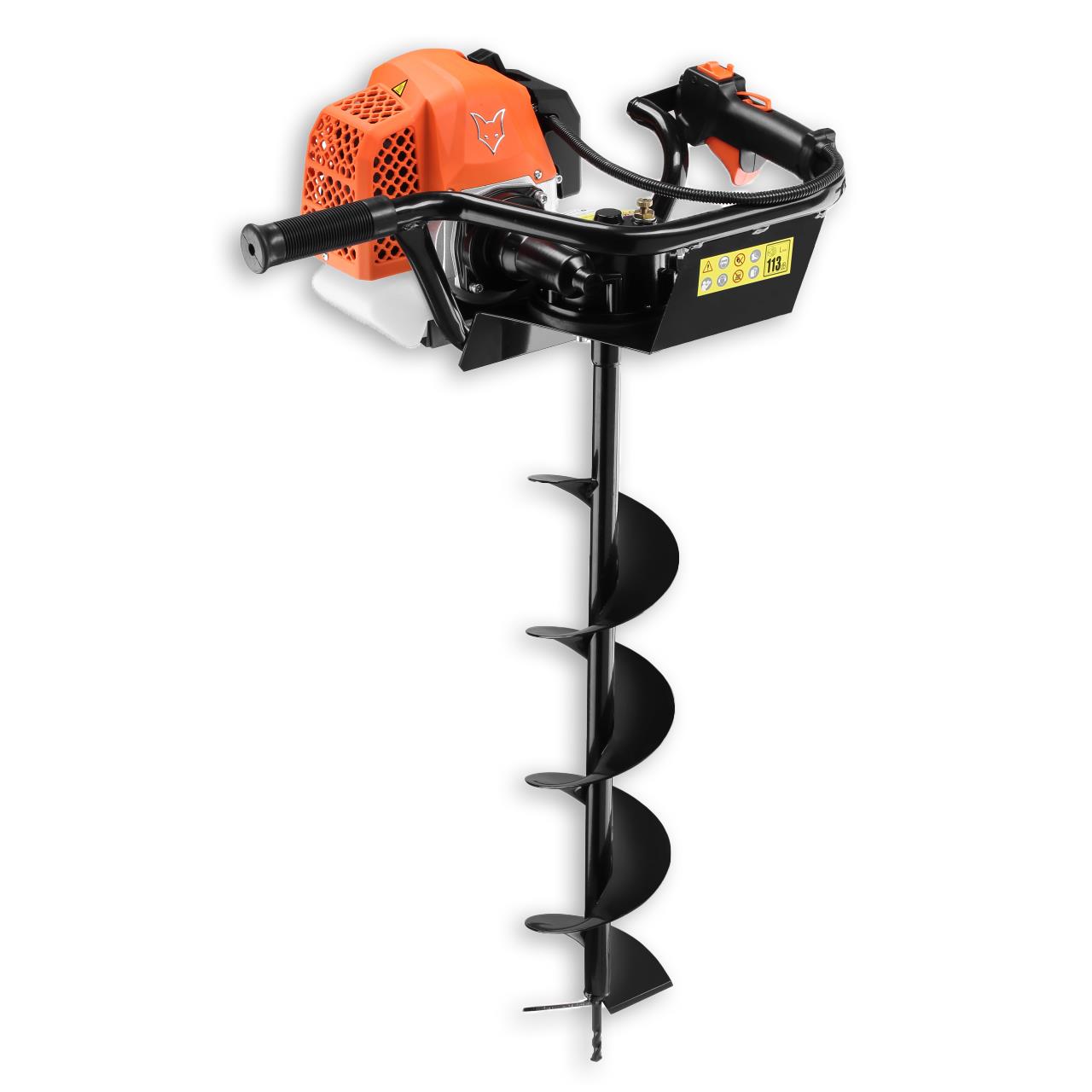 FUXTEC FX-EB162 zemní vrták vcetne nástavcu 100,150,200 mm