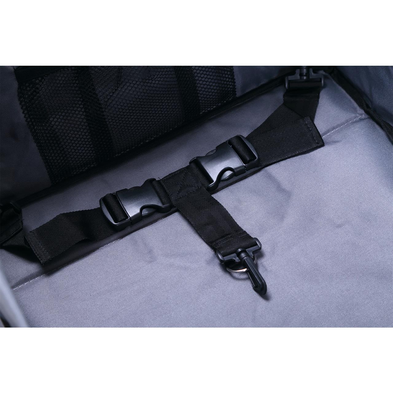 Rucní vozík FUXTEC FX-CT700 se slunecní stríškou chránenou proti UV zárení a prídavnou rukojetí na tlacení