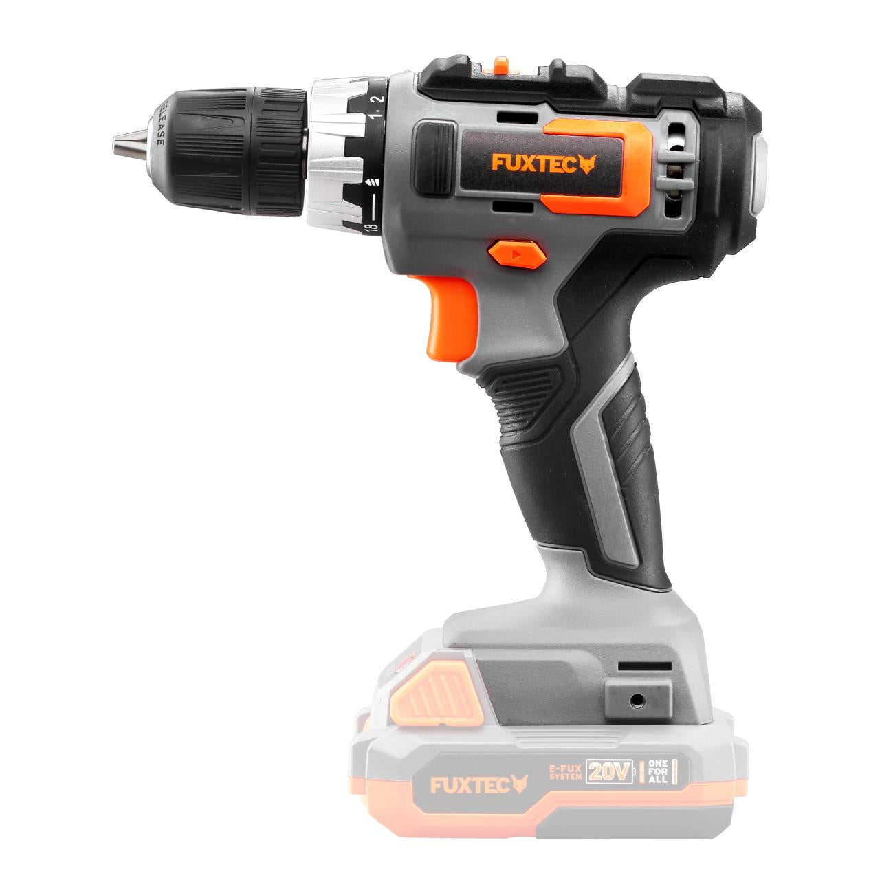 Akumulátorový šroubovák FUXTEC 20V FX-E1BS20 bez akumulátoru, bez nabíjecky