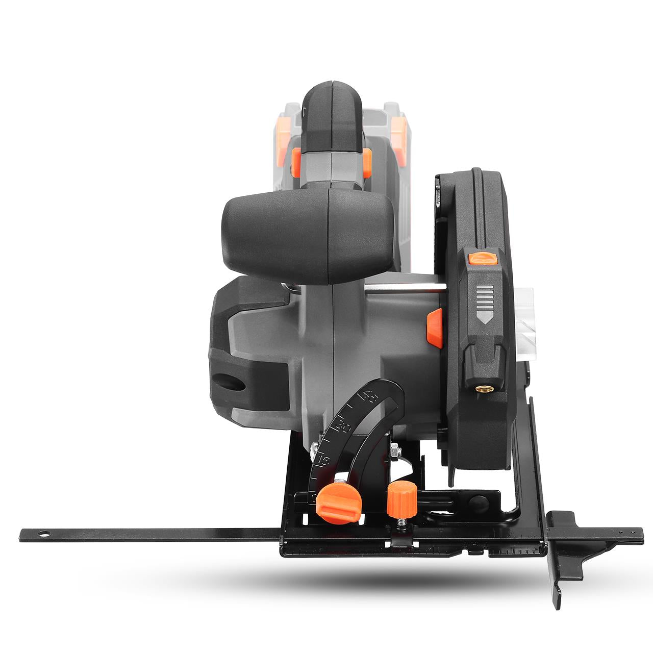 Akumulátorová okružní pila FUXTEC 20V FX-E1CS20 bez akumulátoru, bez nabíjecky