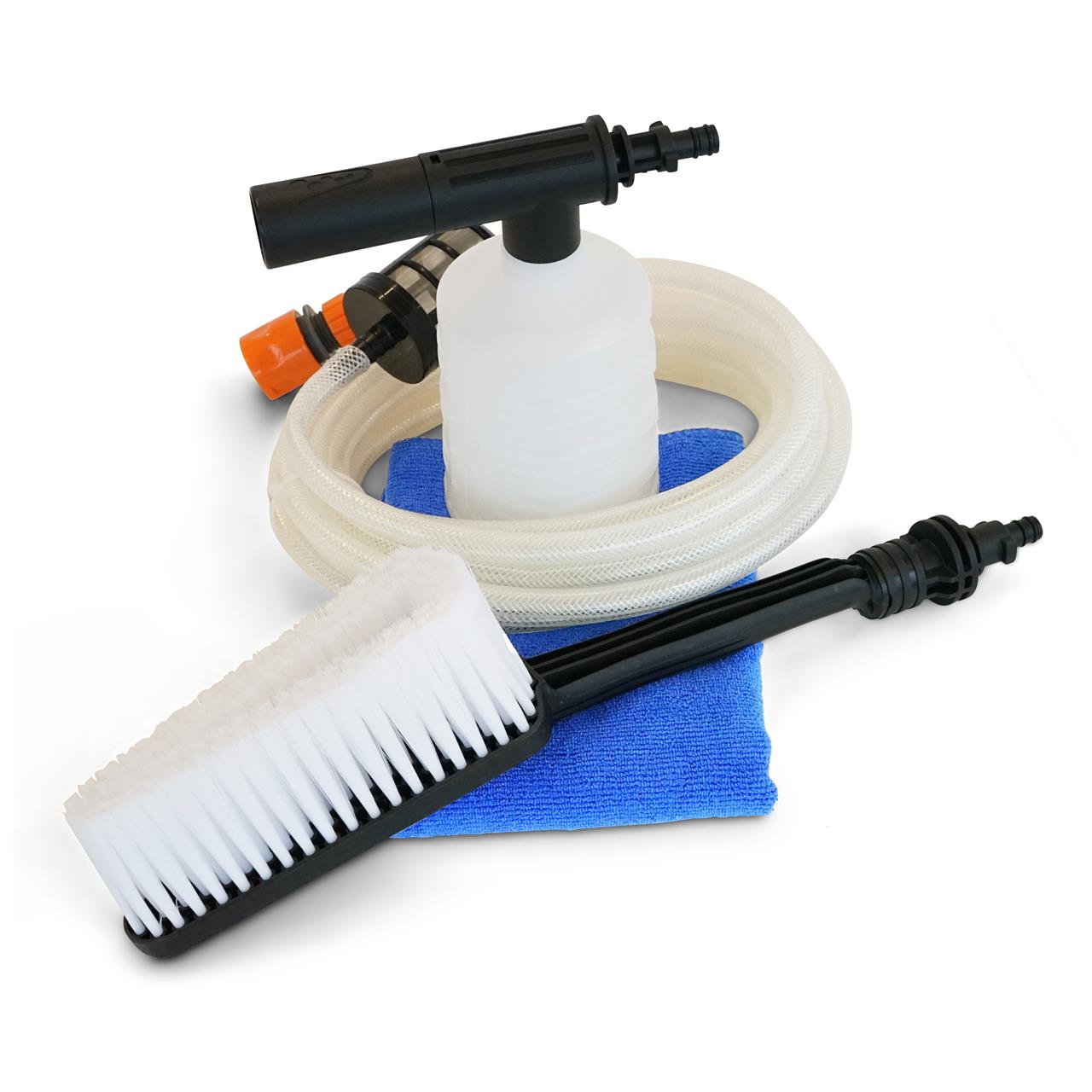 Akumulátorový vysokotlaký cistic FUXTEC 20V FX-E1HDR20 SET s 1 x akumulátorem 2Ah, 1 x nabíjeckou 1A