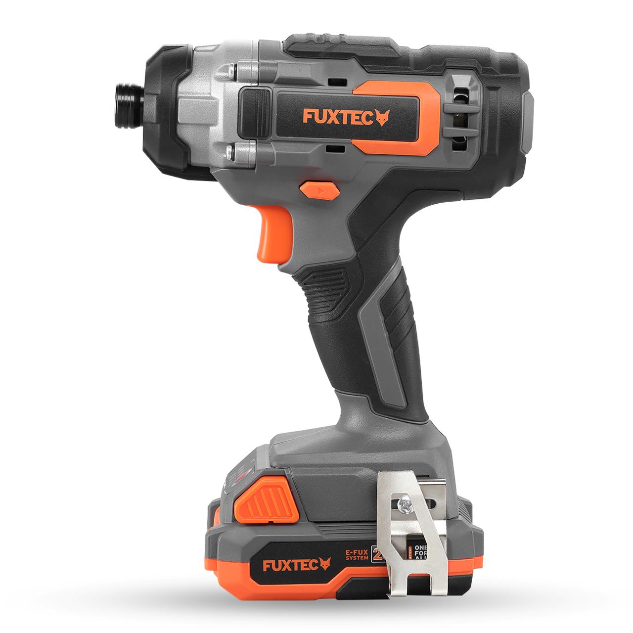 Akumulátorová príklepová vrtacka FUXTEC 20V FX-E1IS20 SET s 1 x akumulátorem 2Ah, 1 x nabíjeckou 1A