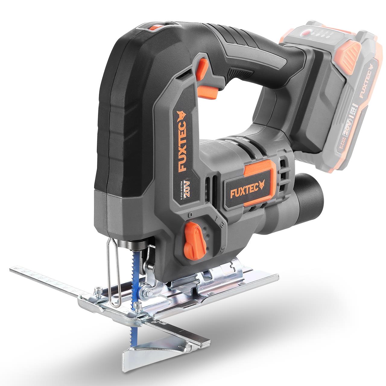 Akumulátorová prímocará pila FUXTEC 20V FX-E1JS20 bez akumulátoru, bez nabíjecky