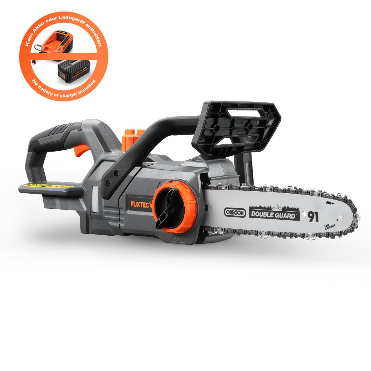 Akumulátorová retezová pila FUXTEC 20V FX-E1KS20 bez akumulátoru, bez nabíjecky