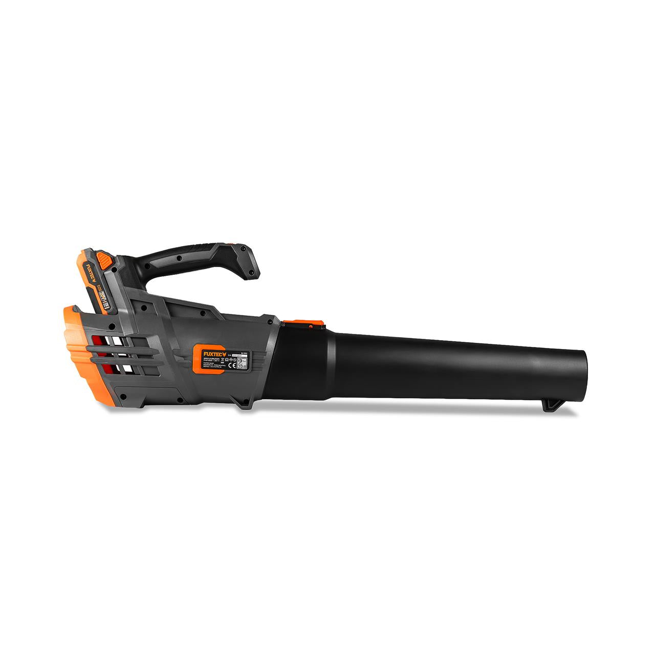 Akumulátorový foukac listí FUXTEC 20V FX-E1LB20 SET 2 s 1 x baterií 4Ah, 1 x nabíjeckou 2,4A