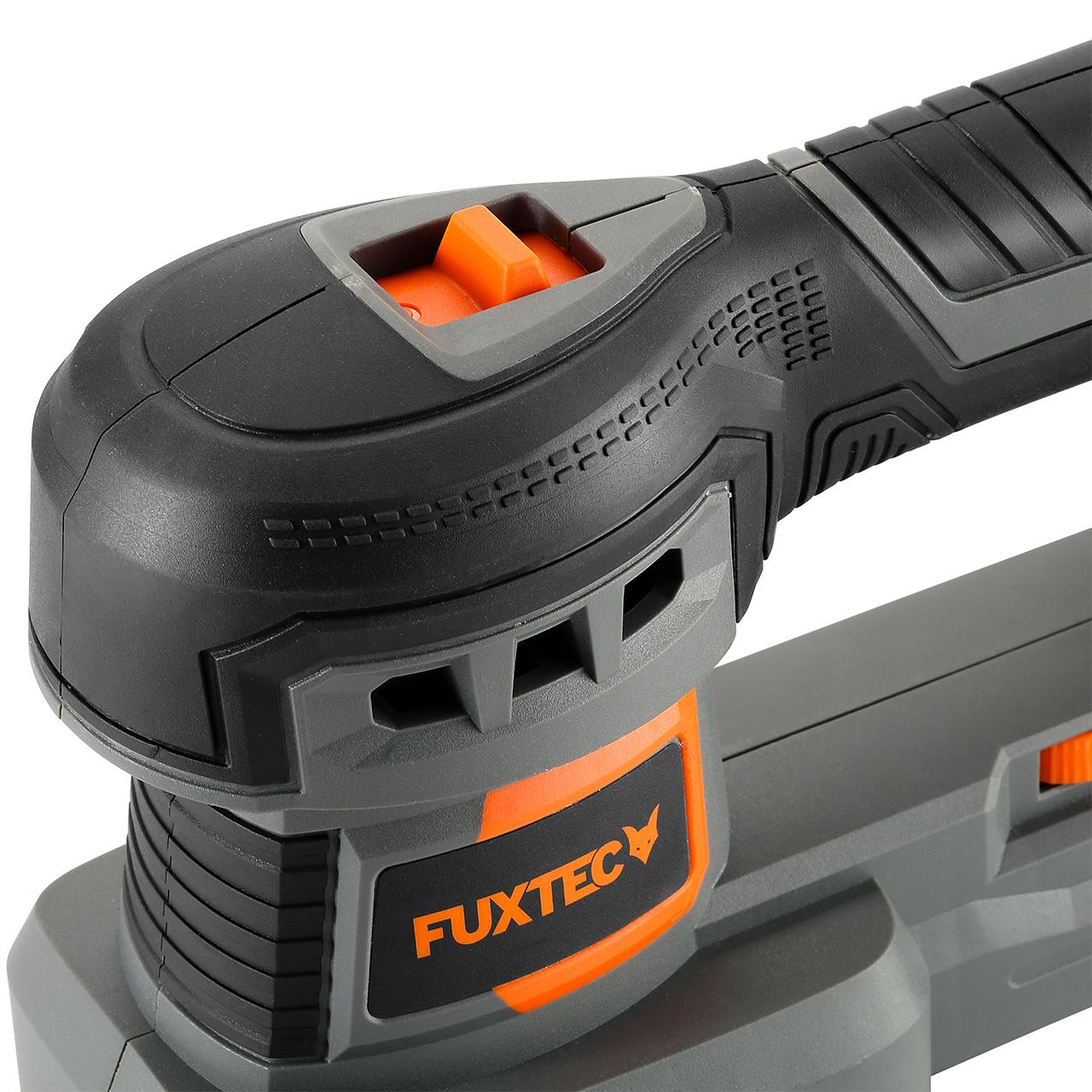 Akumulátorová 20V orbitální bruska FUXTEC FX-E1MS20 bez akumulátoru, bez nabíjecky