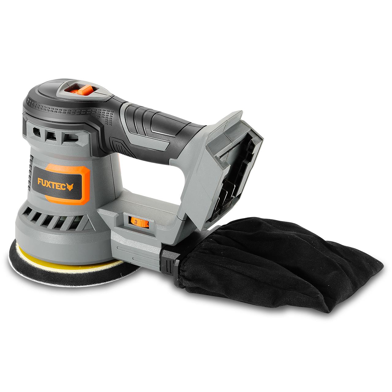 Akumulátorová 20V rotacní bruska FUXTEC FX-E1RS20 SET s 1 x akumulátorem 2Ah, 1 x nabíjeckou 1A