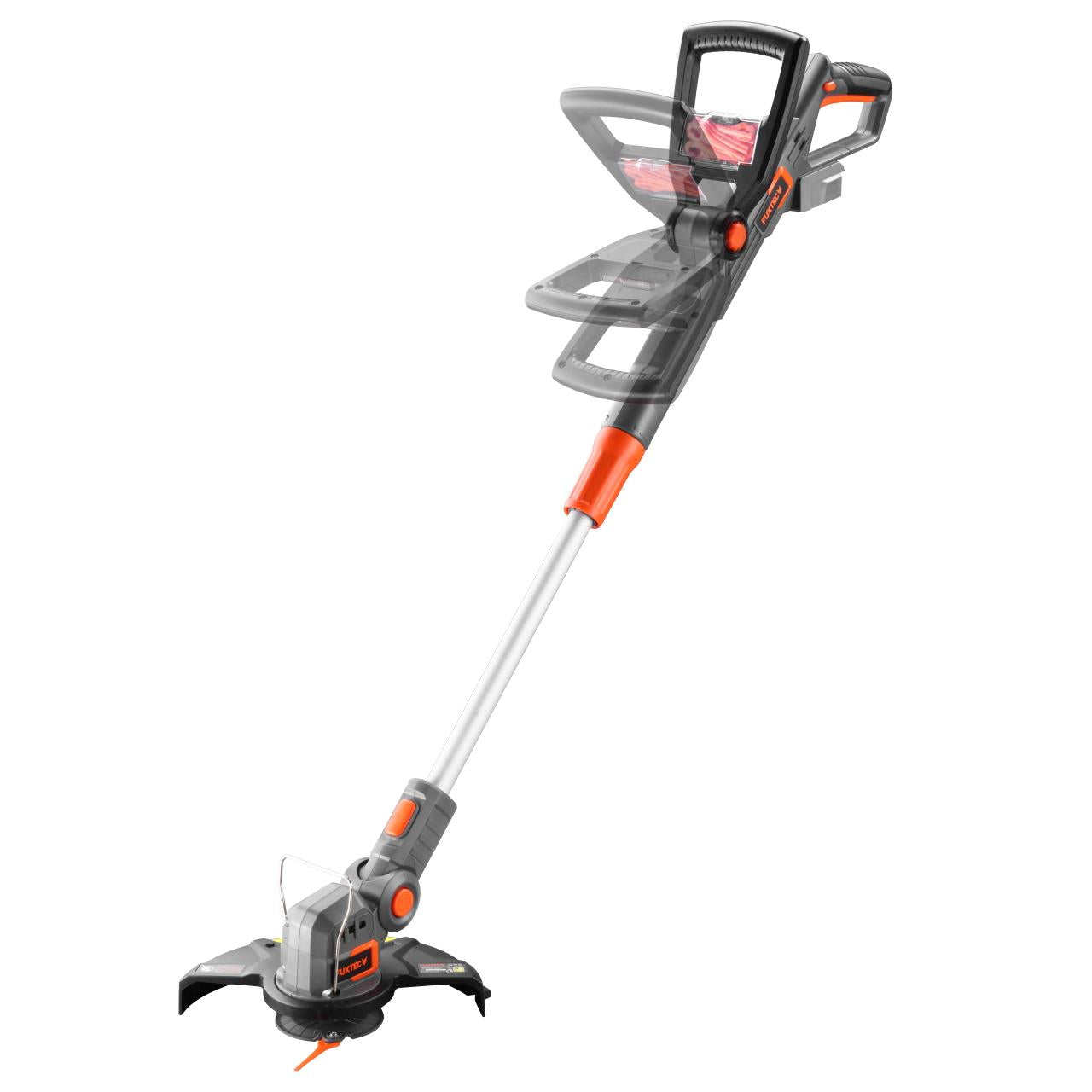 Zahradní akumulátorová sada FUXTEC 20V FX-E1RM20ECO & FX-E1 RT20 s akumulátorem a nabíjeckou