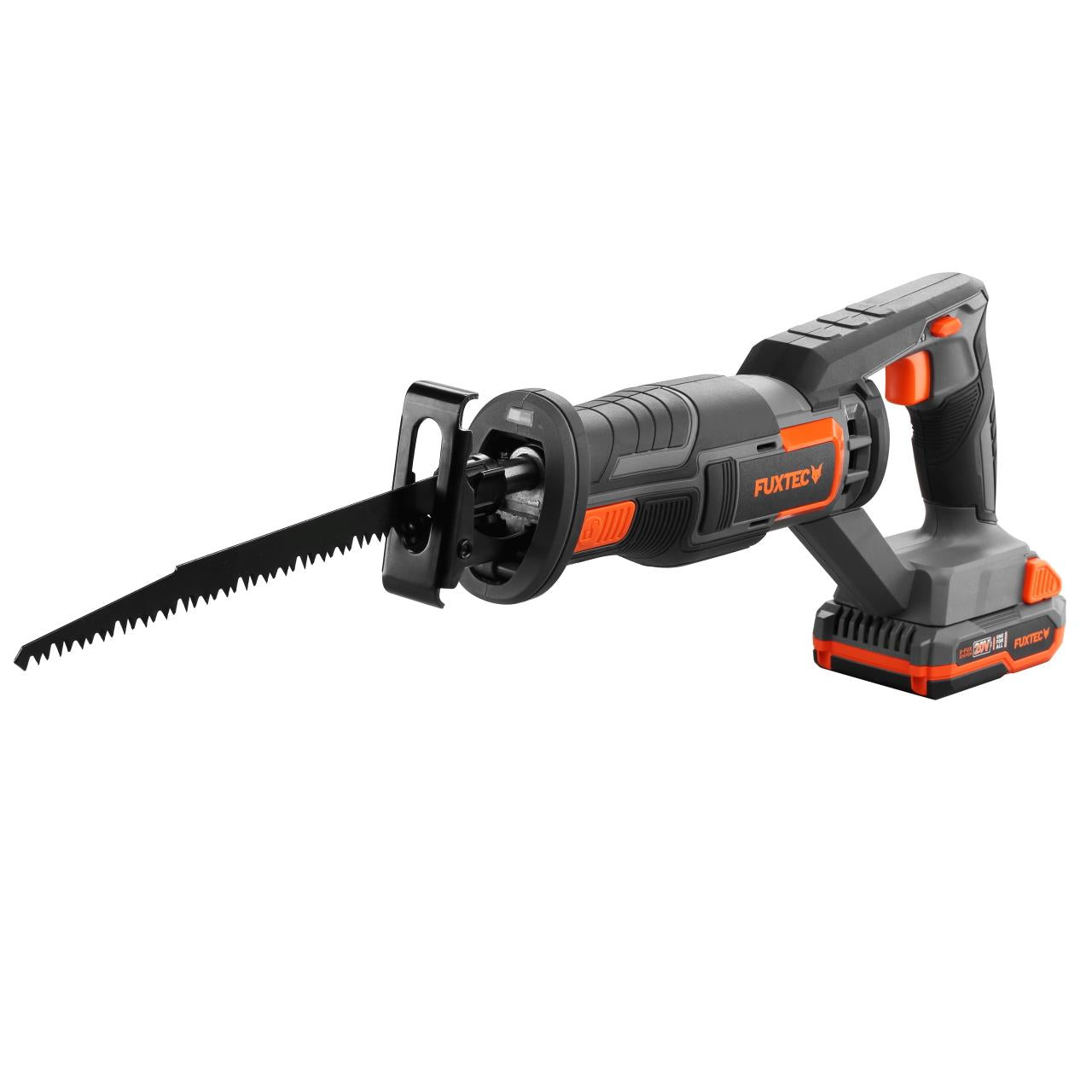 Akumulátorová prímocará pila FUXTEC 20V FX-E1SS20 bez akumulátoru, bez nabíjecky