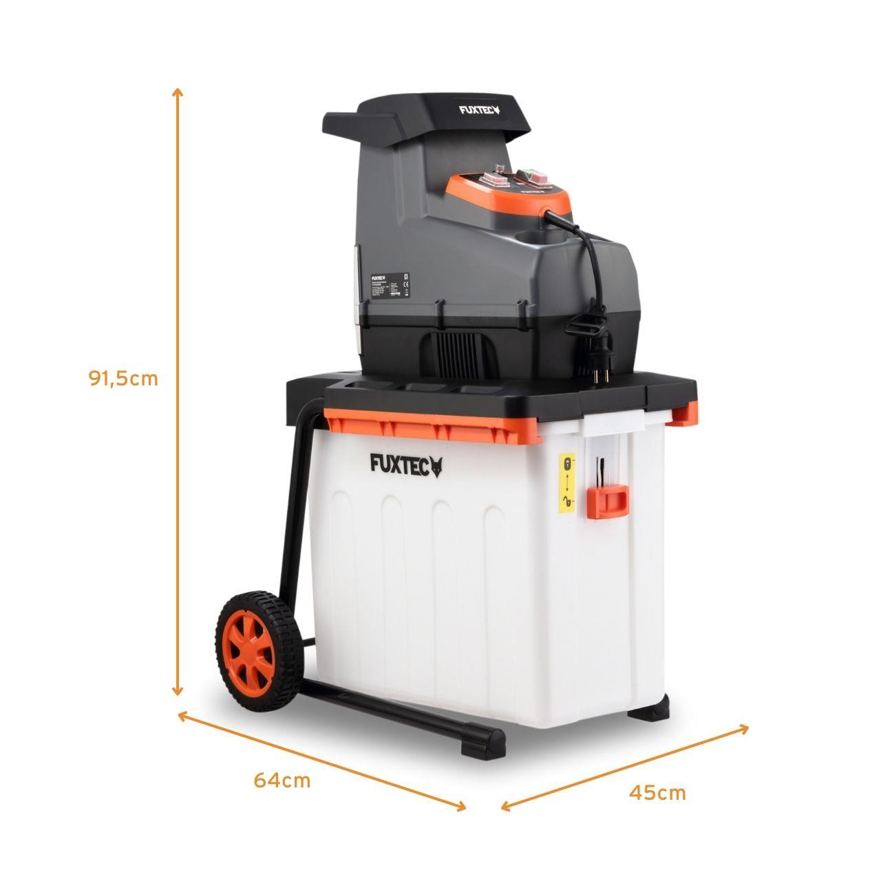 Elektrický zahradní drtic FUXTEC FX-EGH2800B