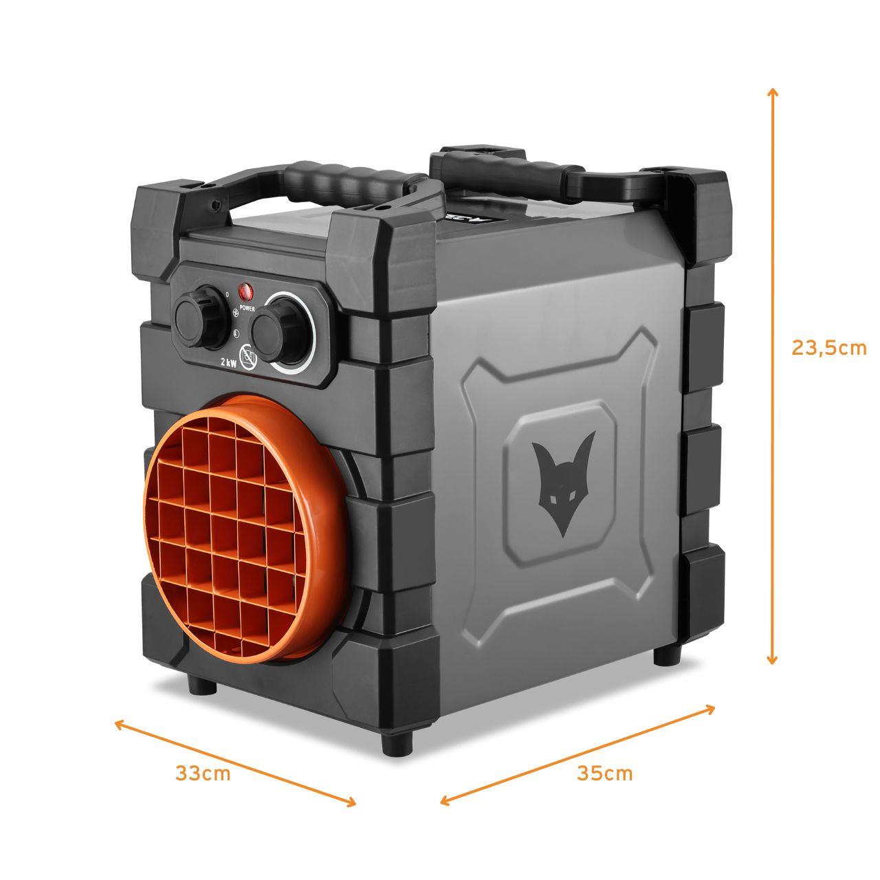 Elektrické topení FUXTEC FX-EH2