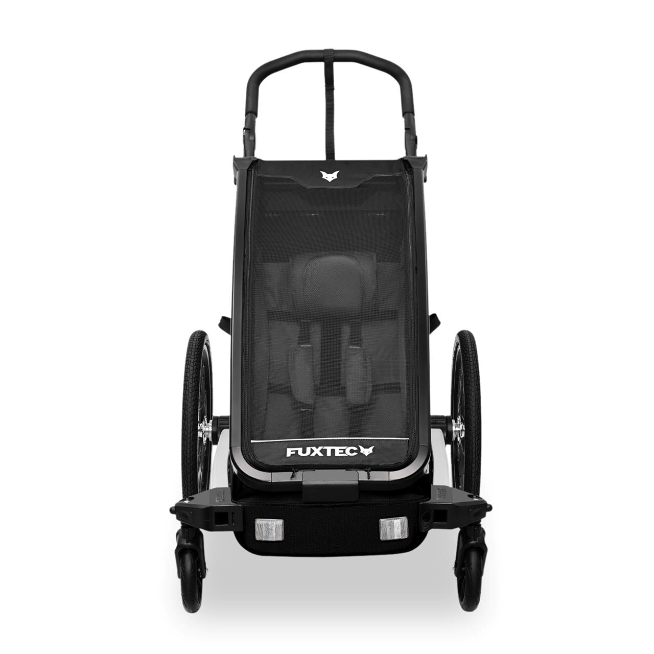 Príves za jízdní kolo FUXTEC FX-FA1S cerný s jogger koleckem