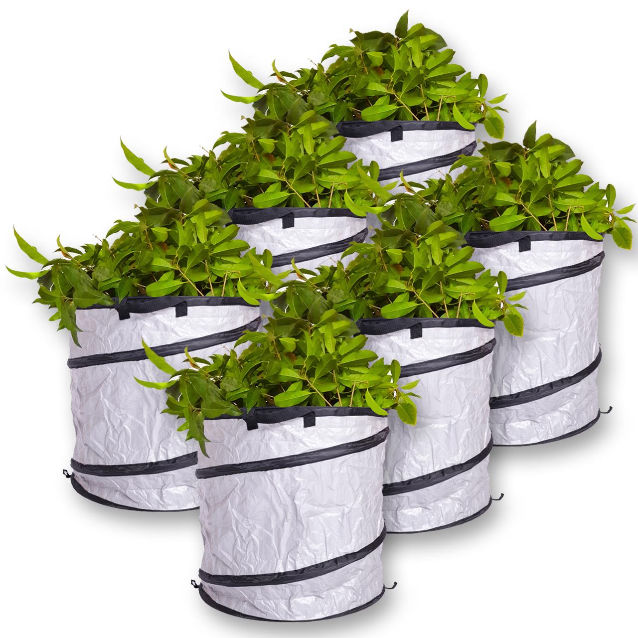 FUXTEC sada 6 košu na zahradní odpad o objemu 85 l FX-GB085