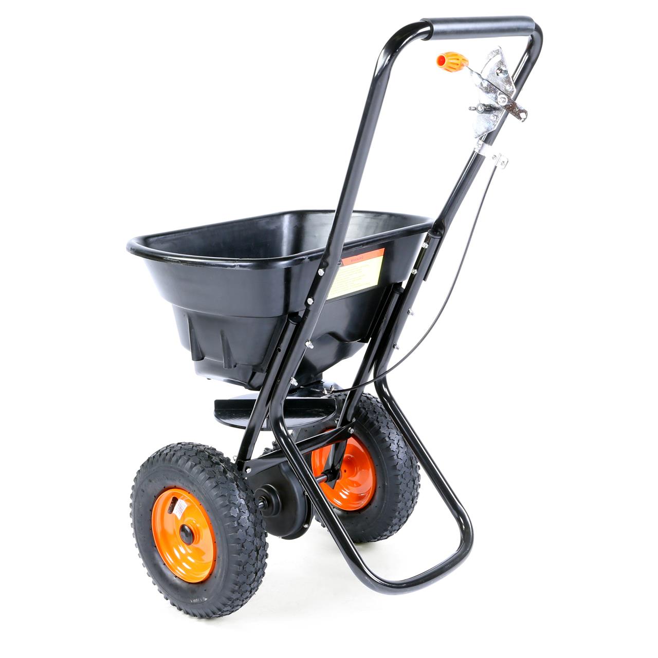 Bild 1 FUXTEC FX-GS36 Salzstreuer Streuwagen Saatgutstreuer