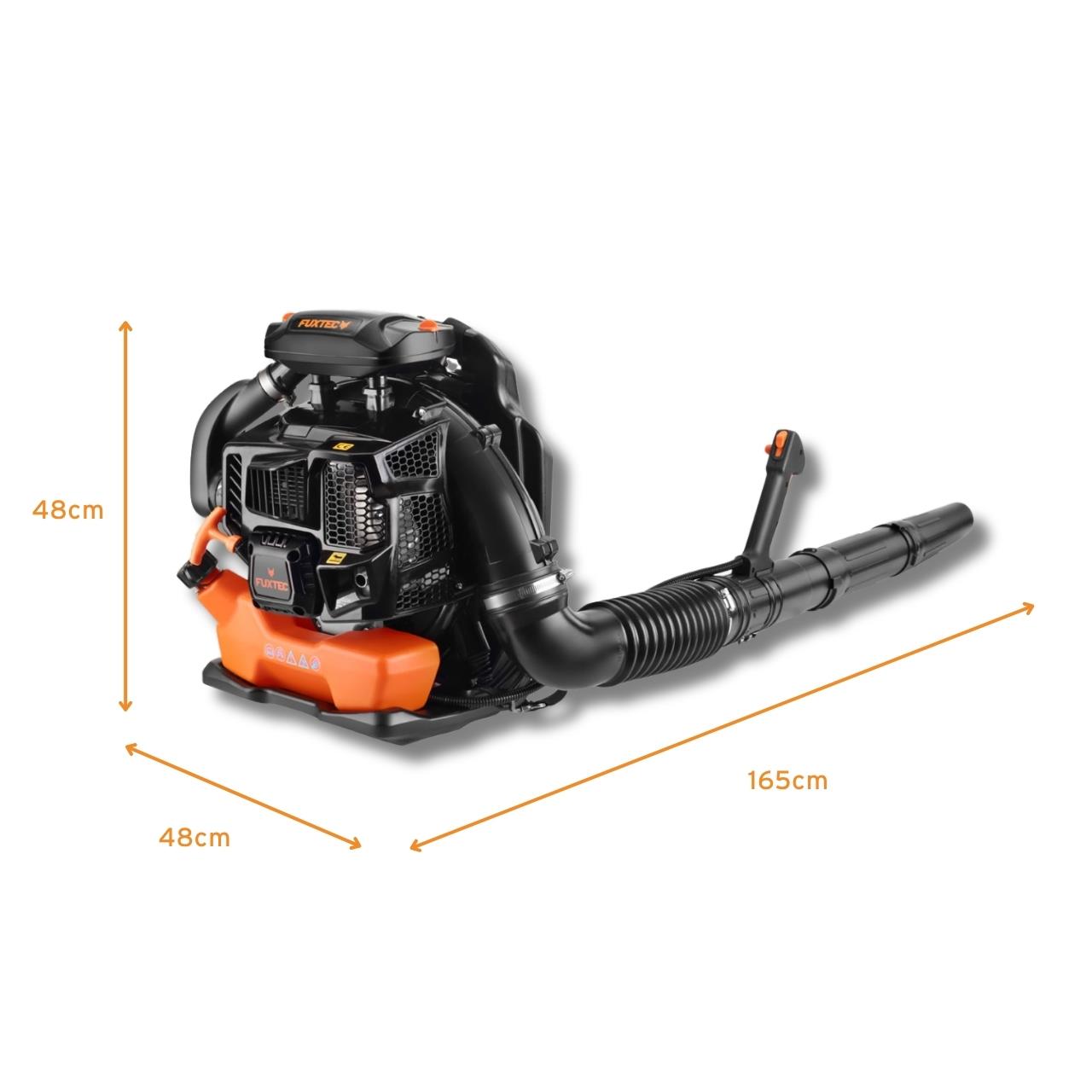 FUXTEC Benzin-Laubbläser FX-LBP165T rückentragbar