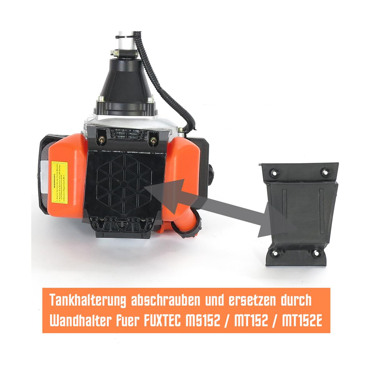 Nástenný držák FUXTEC pro krovinorez / multifunkcní náradí