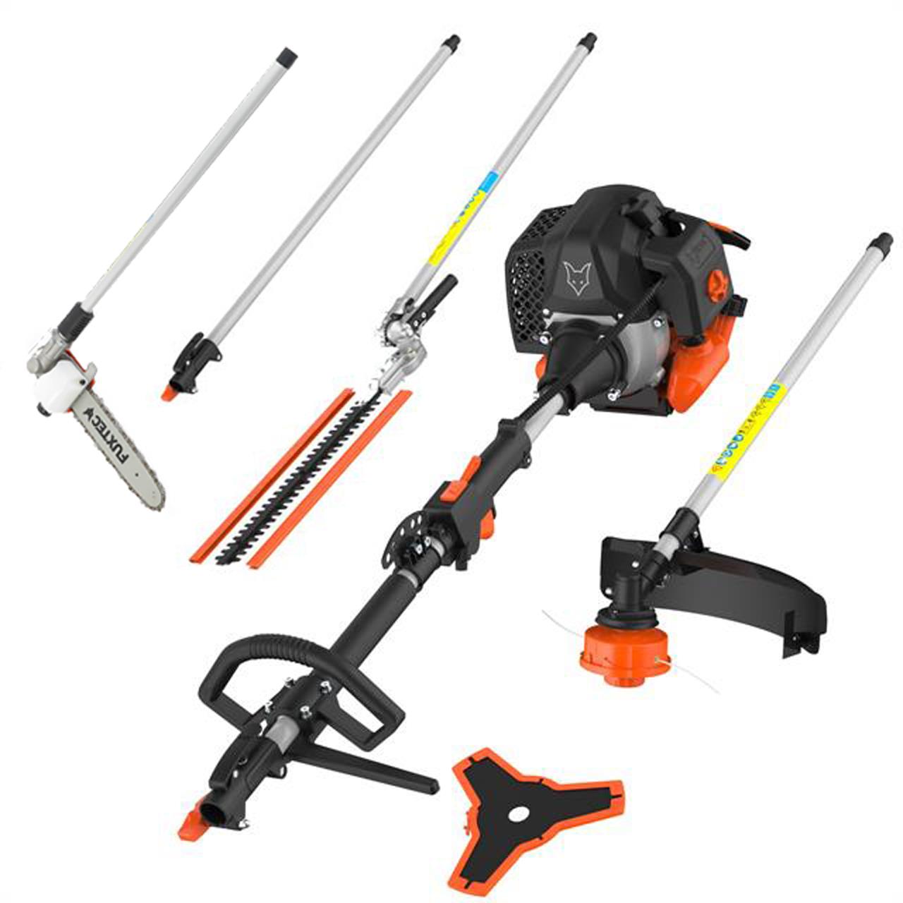 FUXTEC FX-MT252ER Multitool 5v1 benzínový krovinorez s nastavitelným tycovým vyžínacem