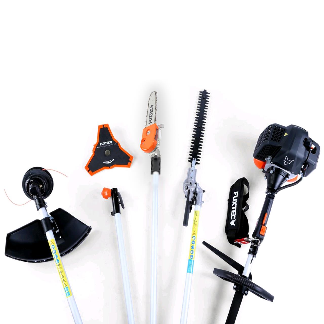 FUXTEC FX-MT252ER Multitool 5v1 benzínový krovinorez s nastavitelným tycovým vyžínacem