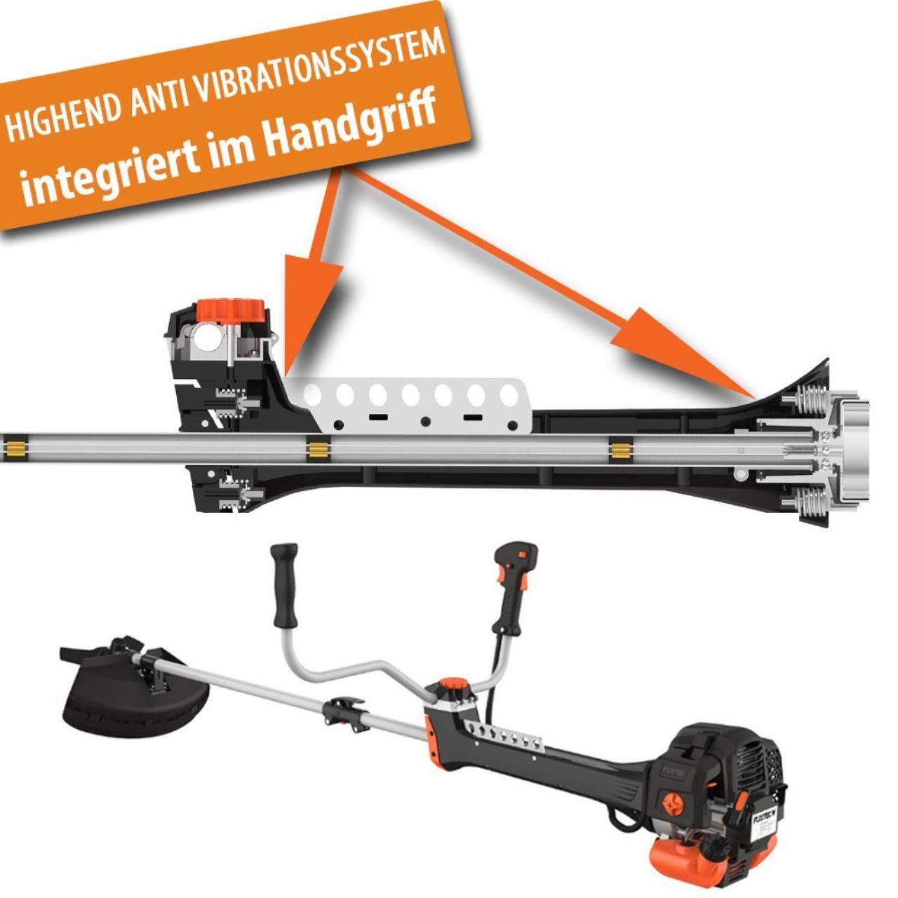 Bild 1 FUXTEC FX-PS152 Benzin Profi-Motorsense