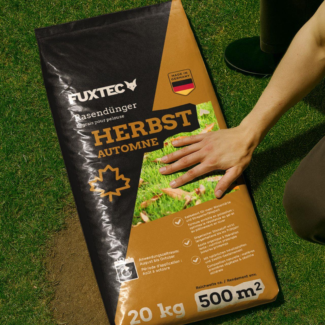 FUXTEC Podzimní hnojivo na trávník 10kg