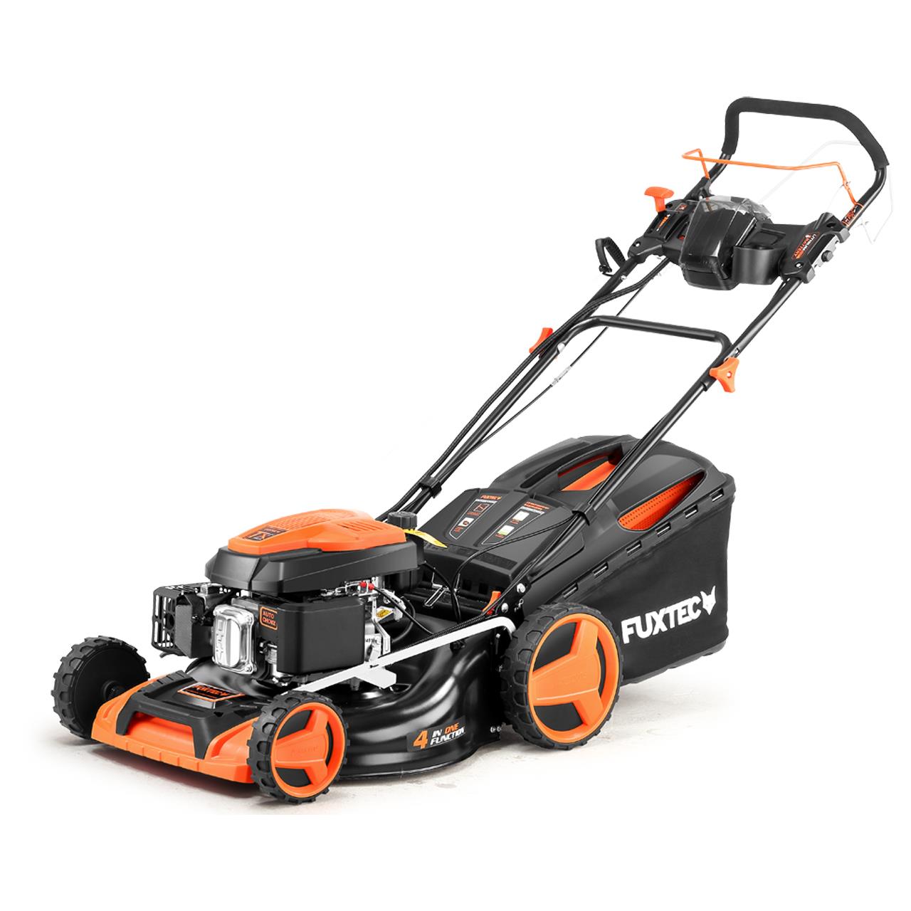 Benzínová sekacka FX-RM5196eS-PRO s elektrickým startováním a nastavitelným vlastním pohonem