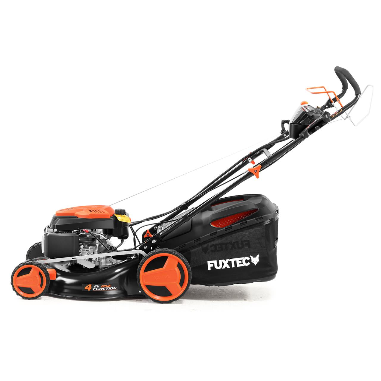 Bild 1 Benzin Rasenmäher FX-RM5196eS-PRO mit E-Start und regulierbarem Selbstantrieb