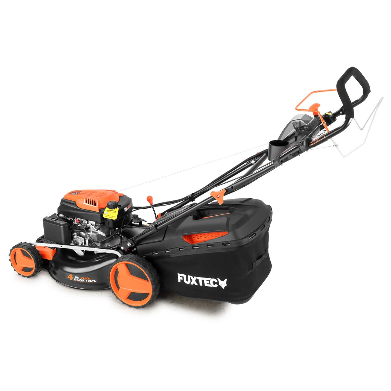 Bild 1 Benzin Rasenmäher FX-RM5196eS-PRO mit E-Start und regulierbarem Selbstantrieb