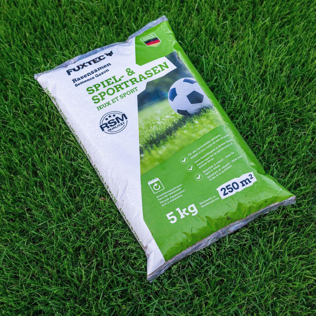 Trávníkové osivo FUXTEC FX-RSSP5 5kg hrací a sportovní trávník