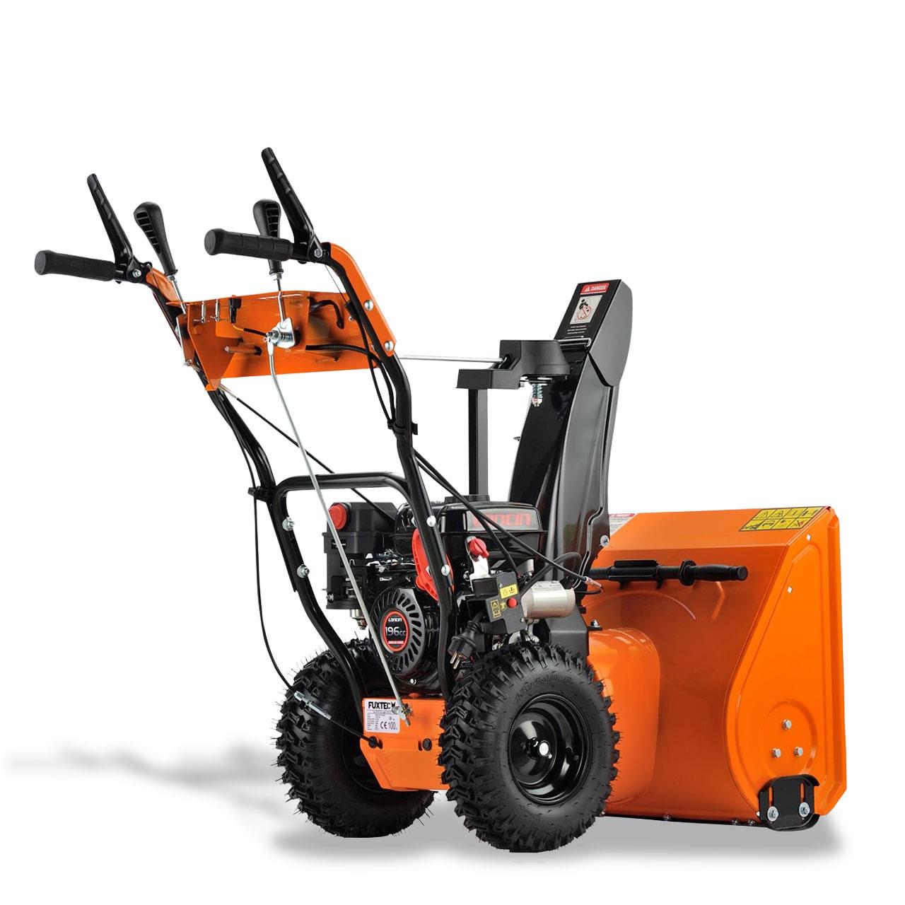 Benzínová snehová fréza FUXTEC FX-SF2196 s elektrickým startováním