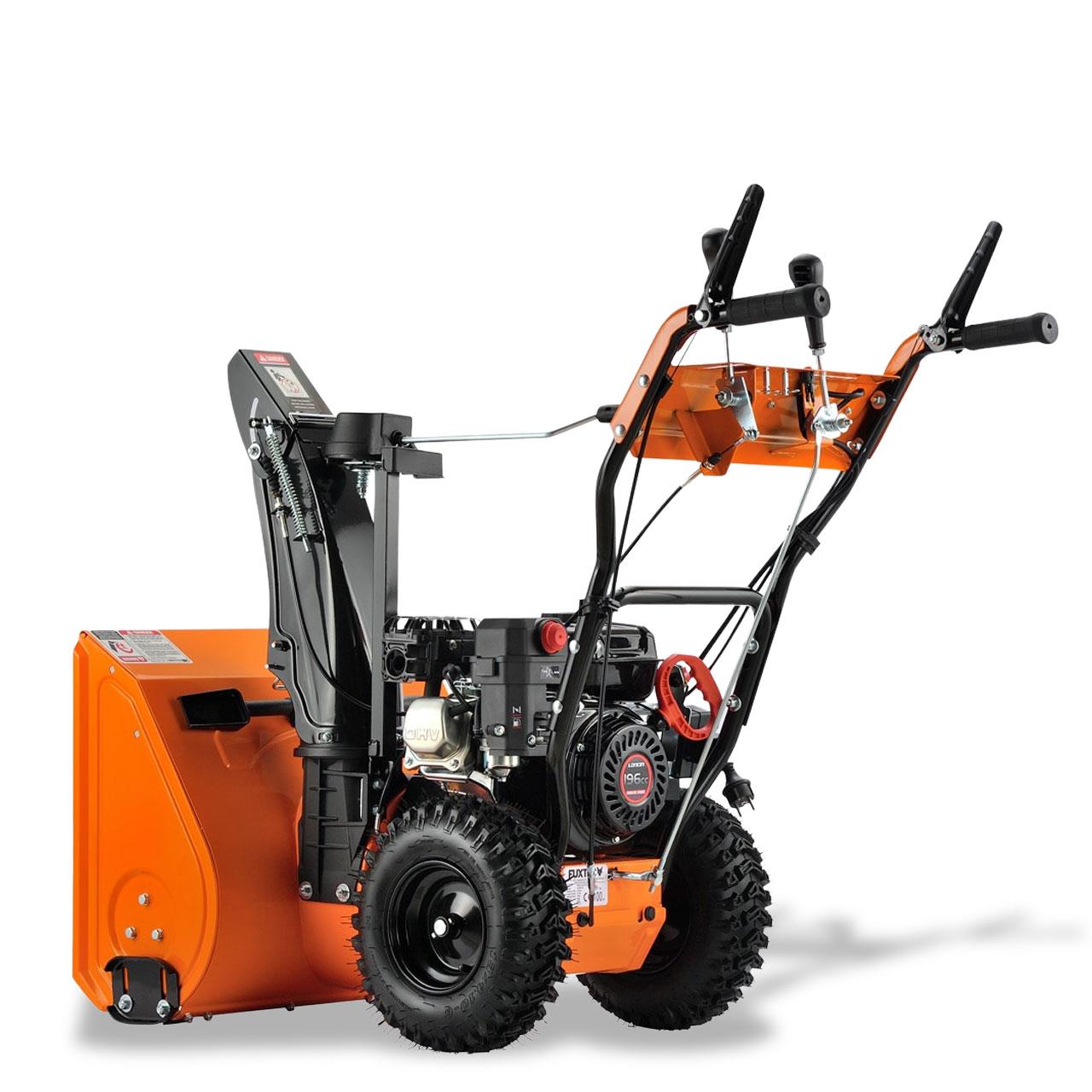 Benzínová snehová fréza FUXTEC FX-SF2196 s elektrickým startováním