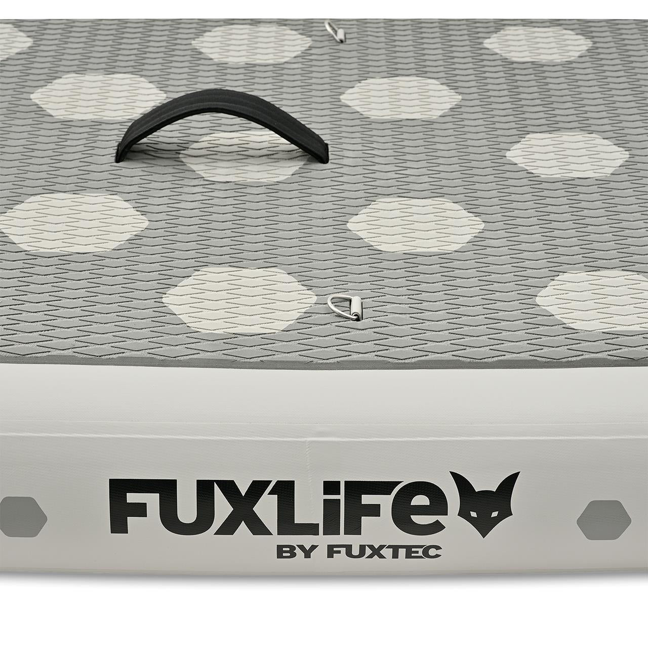 FUXLIFE Stand Up Paddle Board FX-SUP320D1 šedý