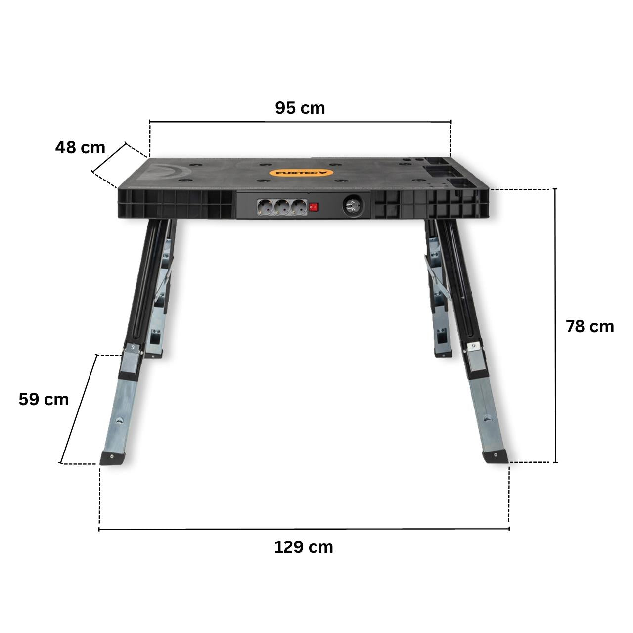 Univerzální pracovní stul FUXTEC 5v1 FX-WB