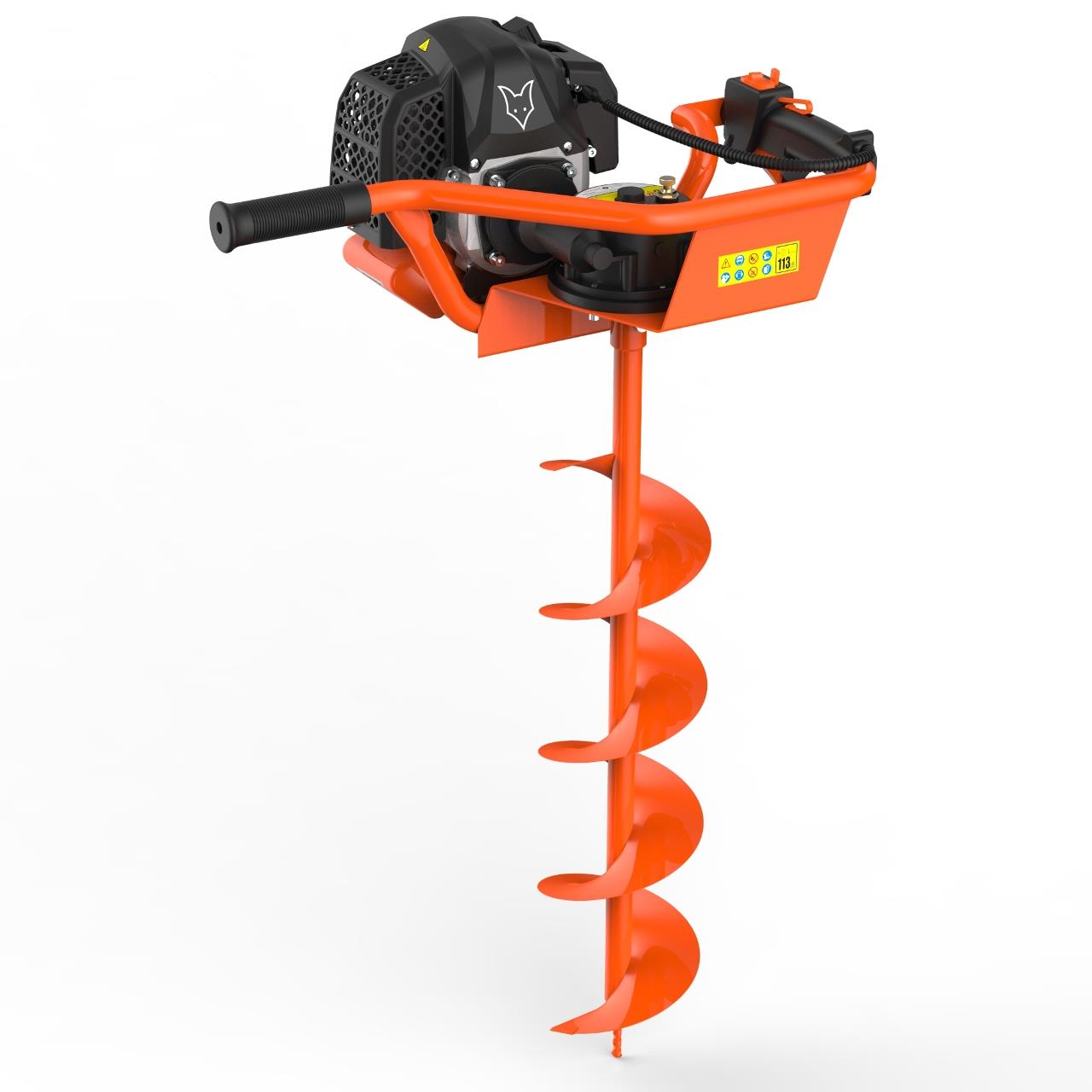 FUXTEC FX-EB152 zemní vrták vcetne nástavcu 100,150,200 mm