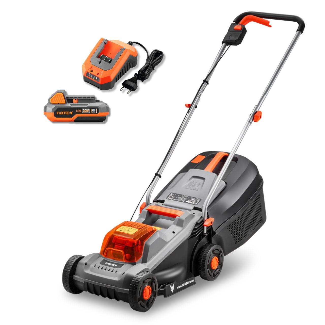 FUXTEC 20V Akku Rasenmäher FX-E1RM20ECO-SET