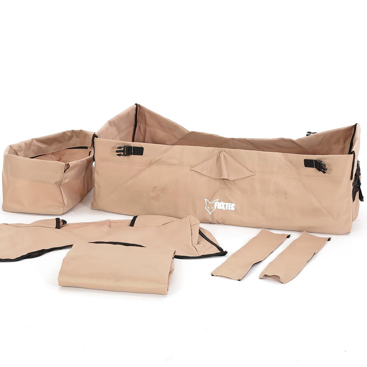 Látkový potah rucního vozíku kompletní v béžové barve CT-500