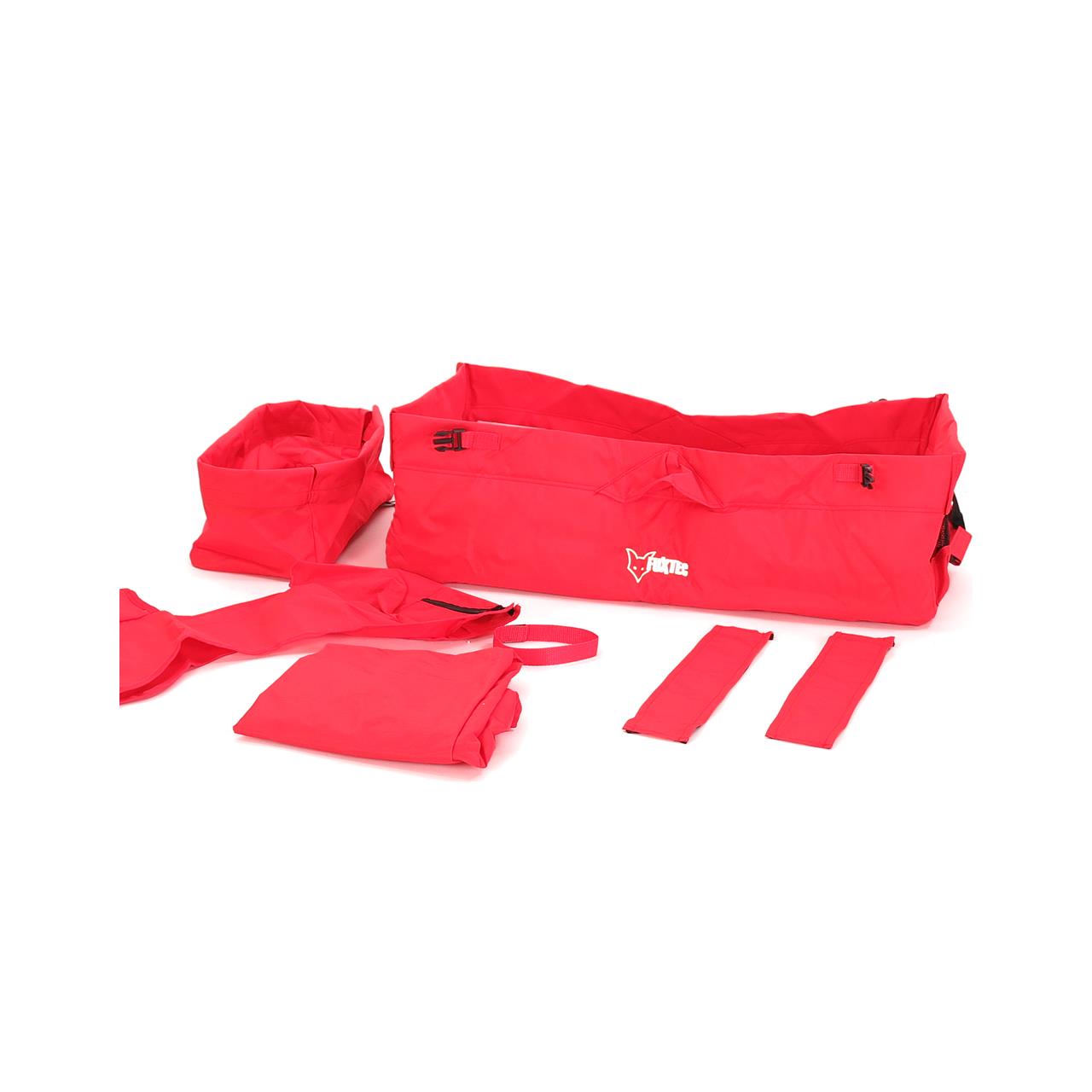 Látkový potah rucního vozíku kompletní v cervené barve CT-500