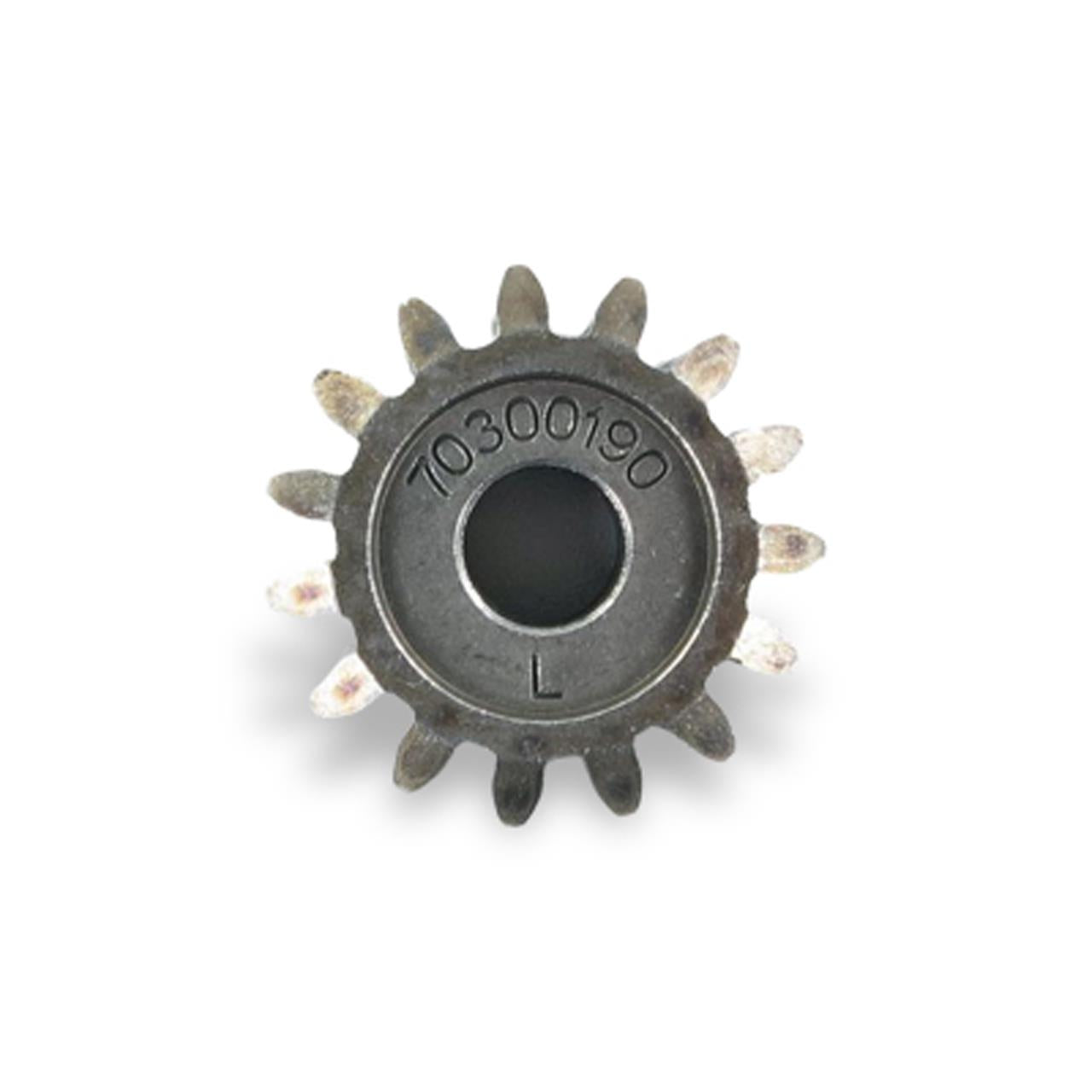 Hnací pastorek vlevo 70300190 pro RM2060PRO a RM5396P