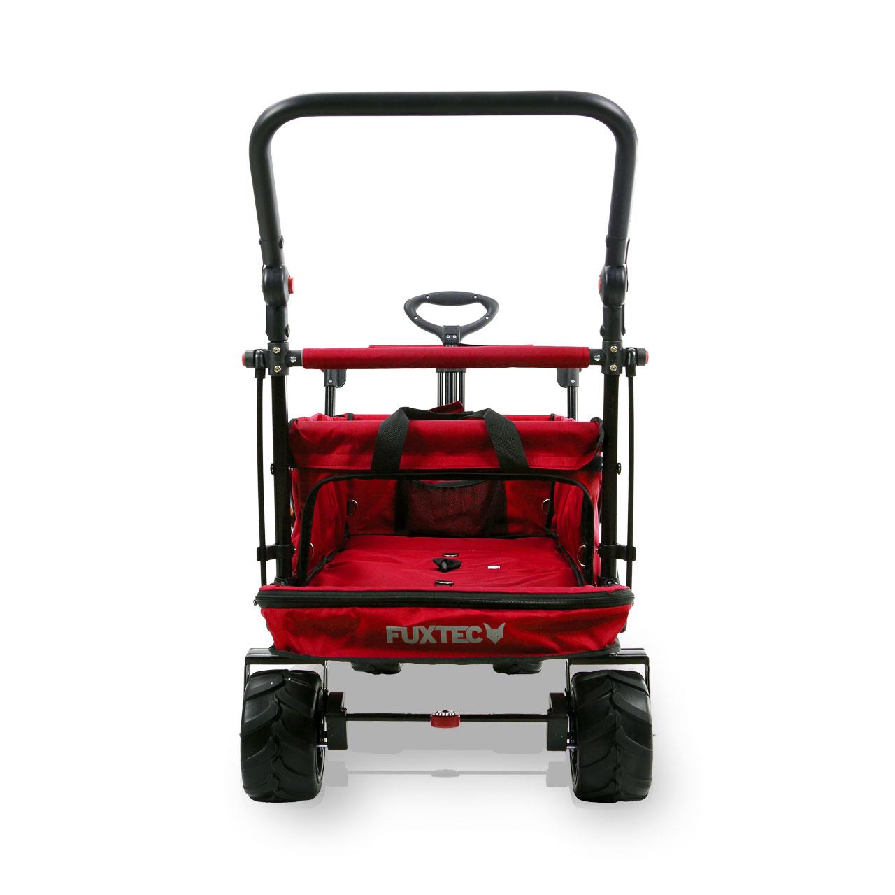 Plážový vozík FUXTEC FX-CTB800 se slunecní stríškou chránenou proti UV zárení, rukojetí a vnitrním rozšírením