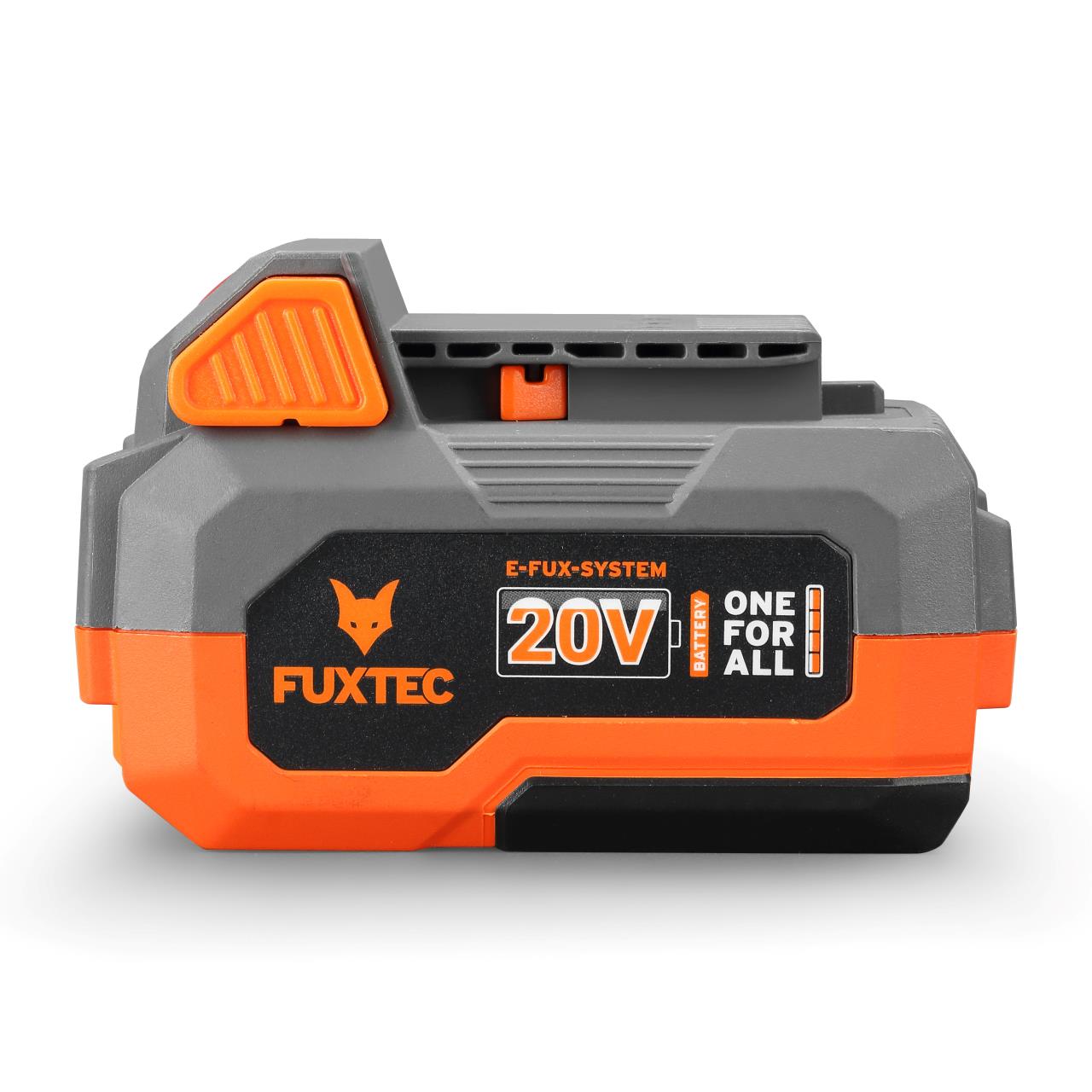 Akumulátorový foukac listí FUXTEC 20V FX-E1LB20 SET 2 s 1 x baterií 4Ah, 1 x nabíjeckou 2,4A