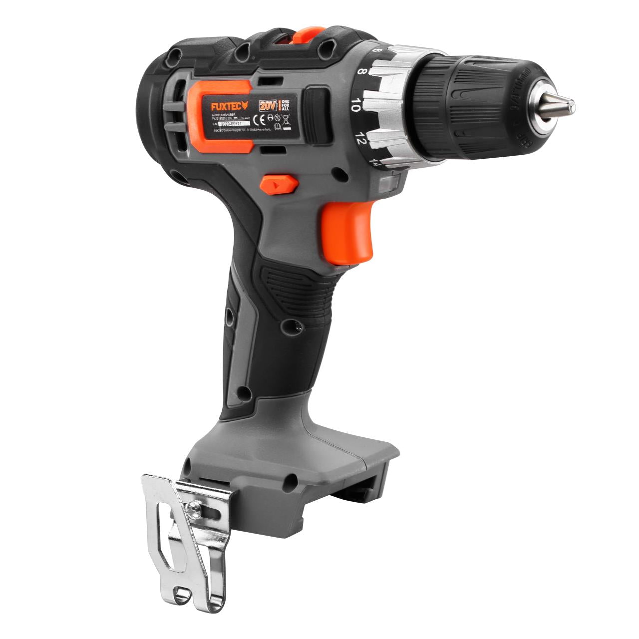 20V akumulátorový šroubovák FX-E1BS20 a sada bitu