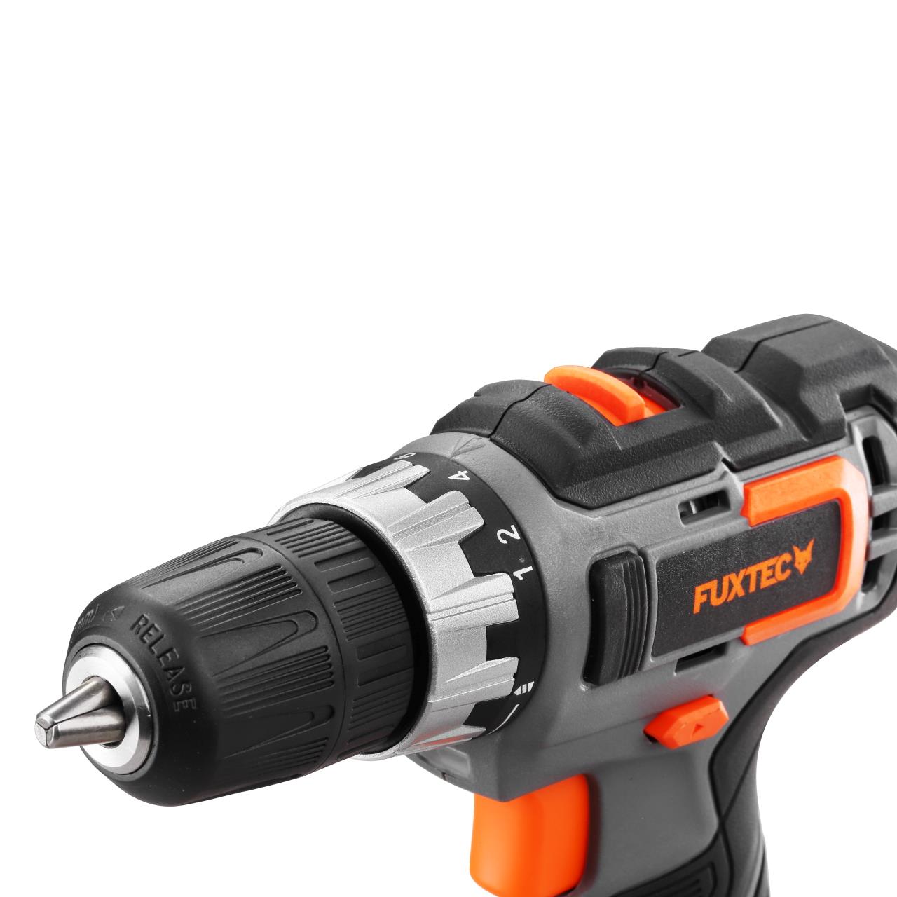 Akumulátorový šroubovák FUXTEC 20V FX-E1BS20 SET s 2 x akumulátorem 2Ah, 1 x nabíjeckou 1A
