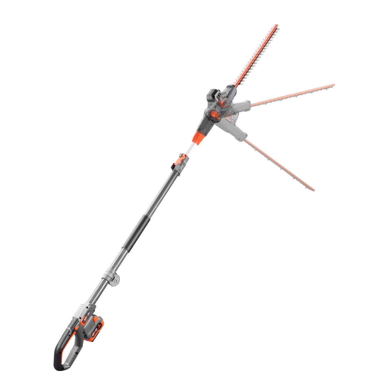 Bild 1 FUXTEC 20V Akku Hochheckenschere FX-E1HH20 SET mit 1 x Akku 2Ah, 1 x Ladegerät 2,4A