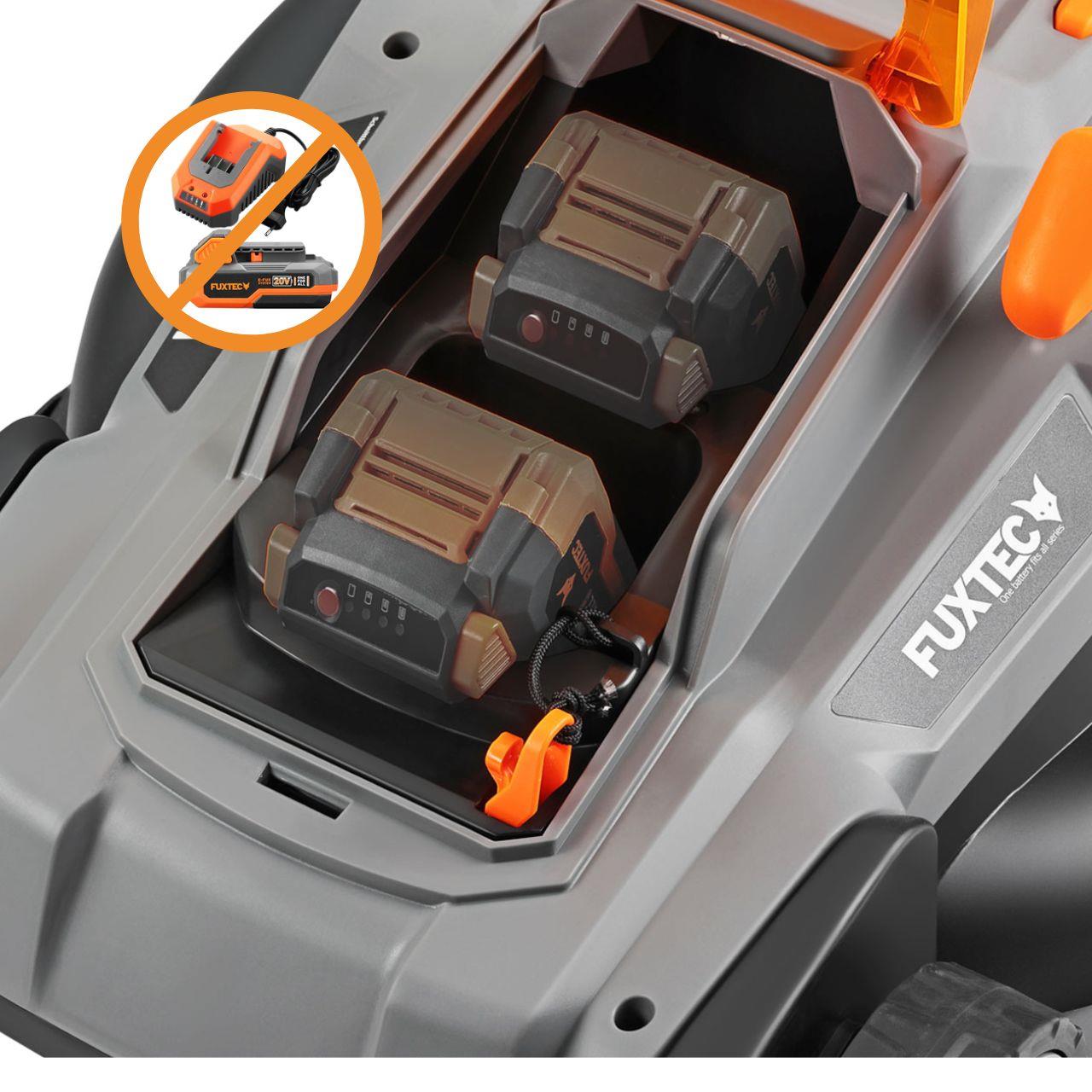 Akumulátorová sekacka FUXTEC 40 V FX-E2RM43 bez akumulátoru a nabíjecky