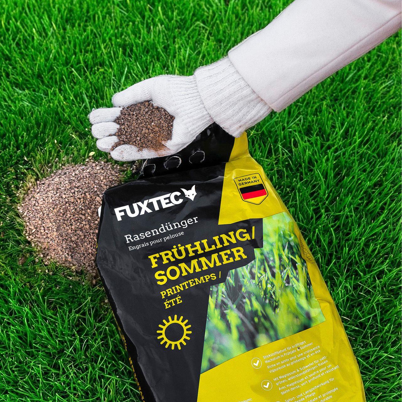 FUXTEC hnojivo na trávník jaro/léto FX-RDFS 5kg na 250m2