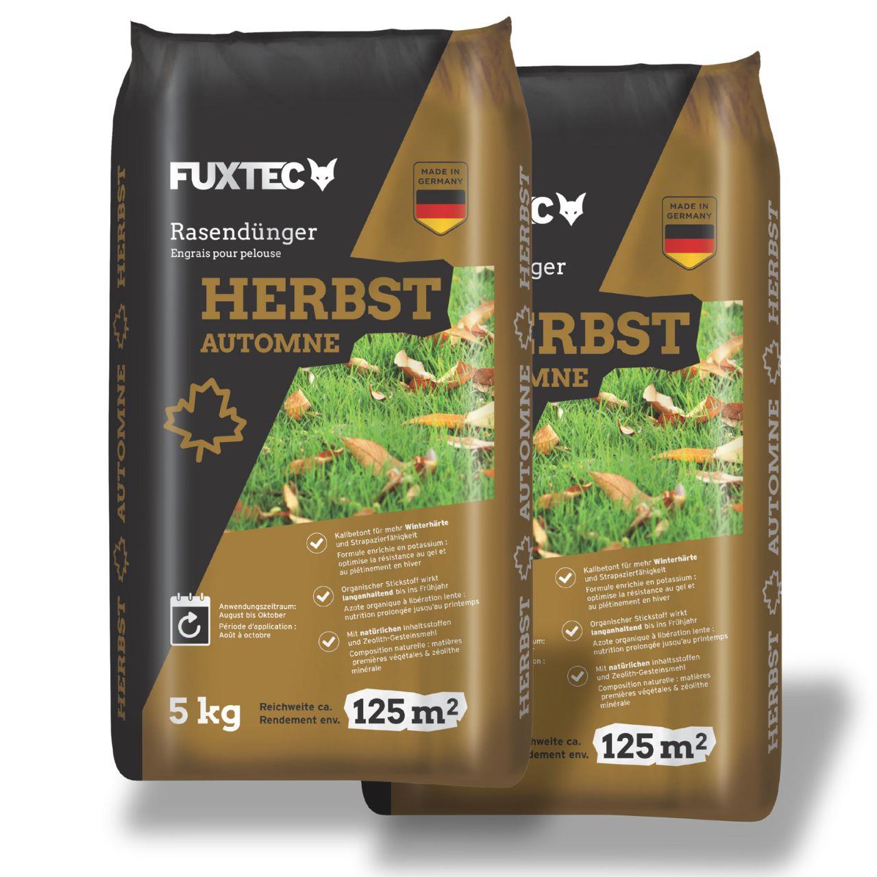 FUXTEC Herbstrasendünger FX-RDH10 10kg für 250m²