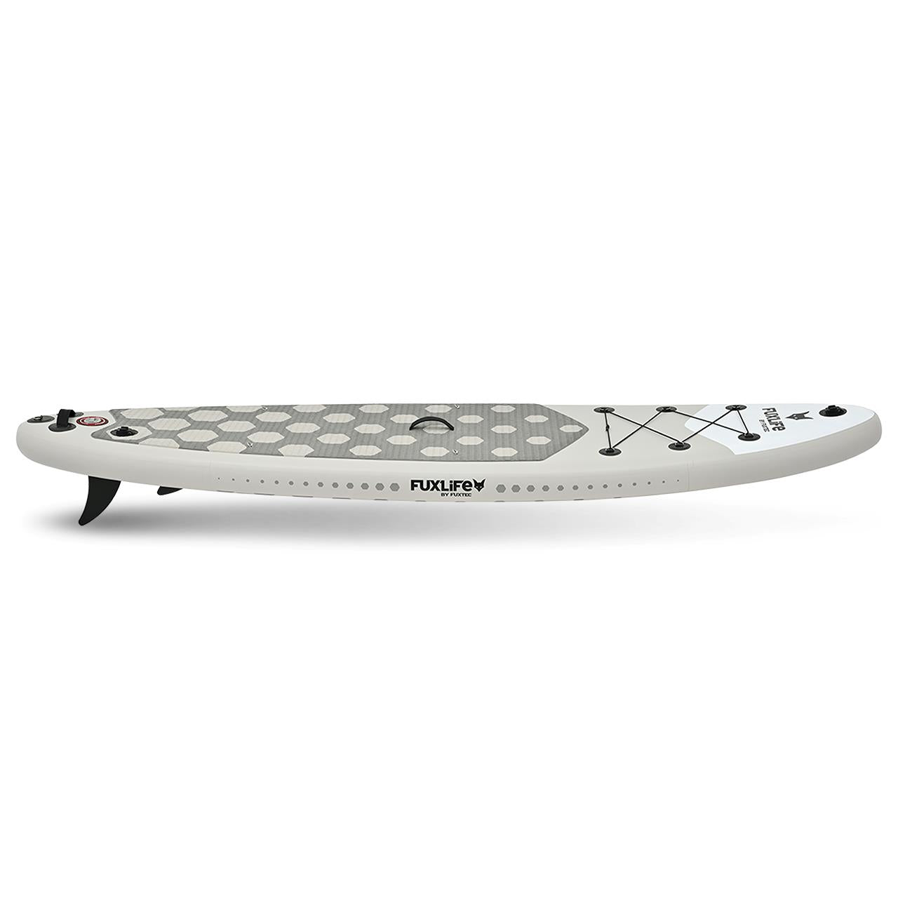 FUXLIFE Stand Up Paddle Board FX-SUP320D1 šedý