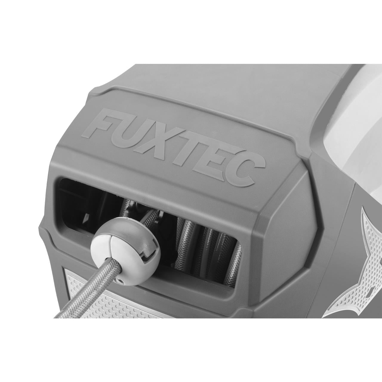 Vodní hadicový naviják FUXTEC 20 m kulatý FX-WSA20G šedý