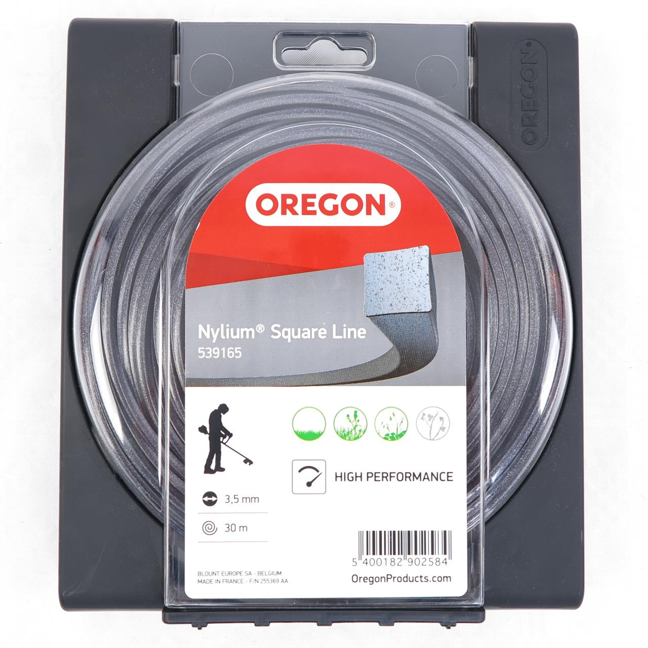 OREGON Ctvercová nyliová nit 3,5 mm x 30 m
